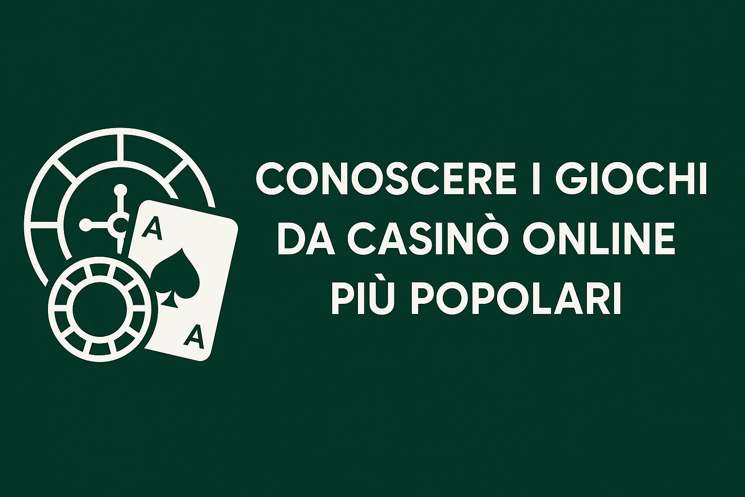 Conoscere i Giochi da Casin Online Pi Popolari