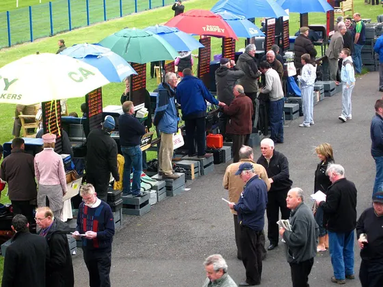 Bookies at Sligo races, Ireland (2547047006)