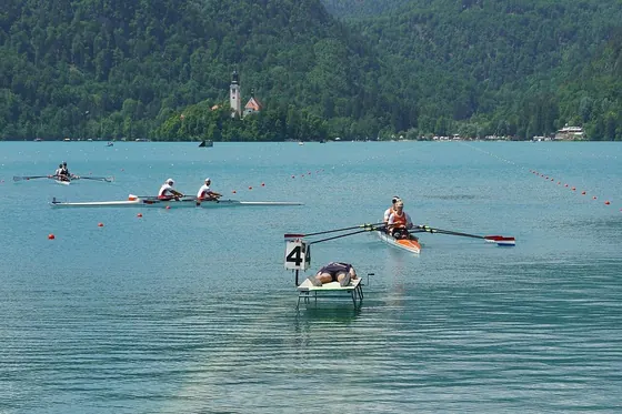 2023 Euro Masters Regatta (International Rowing Regatta), Bled, Slovenia 01